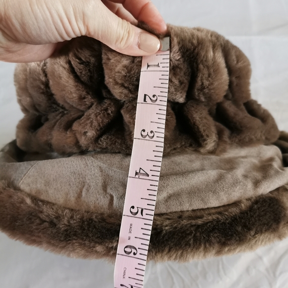 Vintage Headsup Suede Faux Fur Panama Hat - Picture 13 of 13